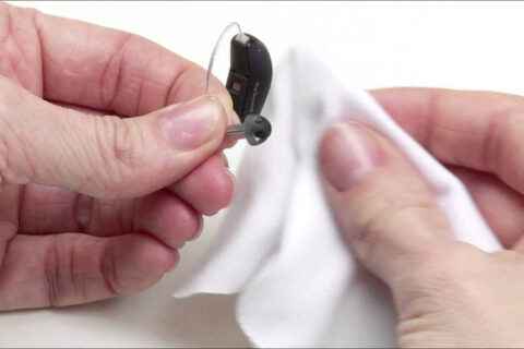 Cleaning A Hearing Aid in Naples & Estero FL