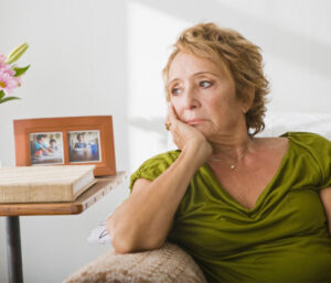 sad women