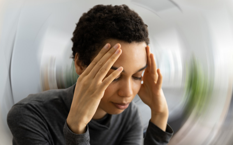 women having headche